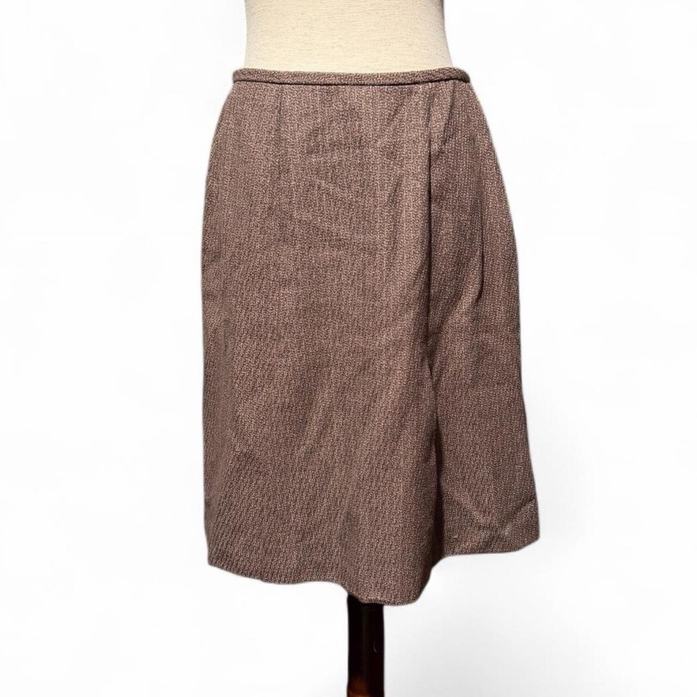 Amanda Smith tweed Brown Women's Skirt